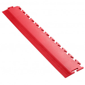 Afwerkrand voor 7 mm Pavilock kliktegels recht rood