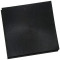 Horecavloer pvc liplas-tegel 10 mm vloeilijnstructuur zwart