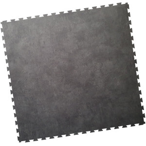 Kinderdagverblijf vloer pvc kliktegel betonlook