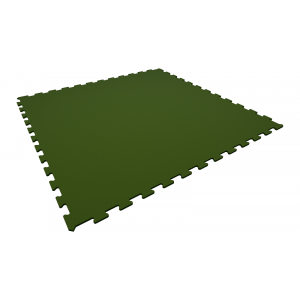 Sportvloer rubber kliktegel 7 mm grass green