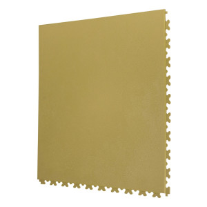 Garagevloer pvc kliktegel 7 mm beige