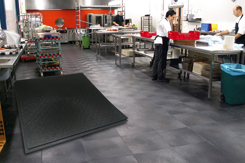 Antislip horeca-keukenvloer